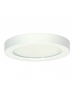 Satco S9367 - 13.5 watt - 7" Flush Mount LED Fixture - 3000K - Round Shape - White Finish - 120 volts - 0-10V Dimming